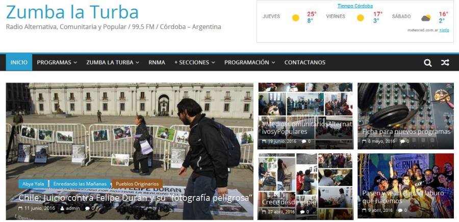 ¡¡ Listo… Nueva página web de Zumba la Turba !!!