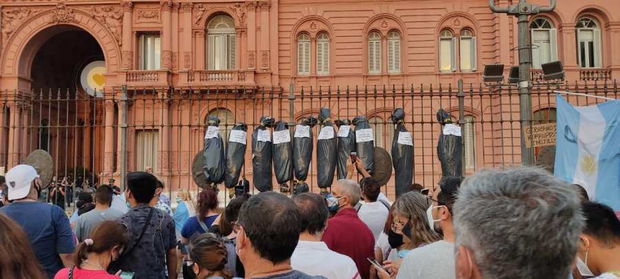 Lo que hay dentro de las bolsas