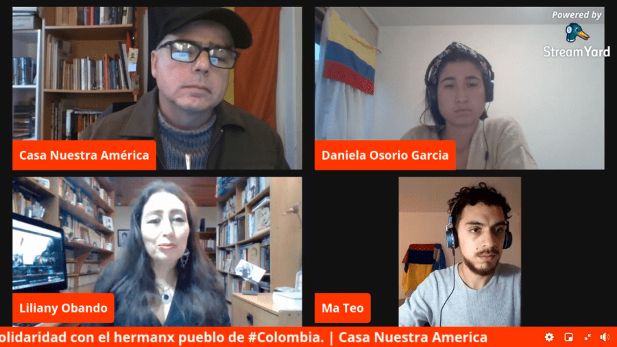 Diálogos Urgentes en #Solidaridad con el hermanx pueblo de #Colombia.